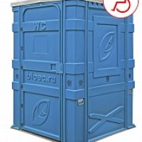 Туалетная кабина ЭКОЛАЙТ МАКС для маломобильной группы населения