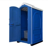 Туалетная кабина ЕВРОСТАНДАРТ синий, зеленый